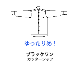 オファー 学生服ブラウス縮み